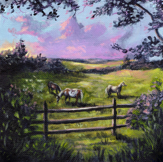 "Candy Ranch" Giclée Prints 5x5 inches