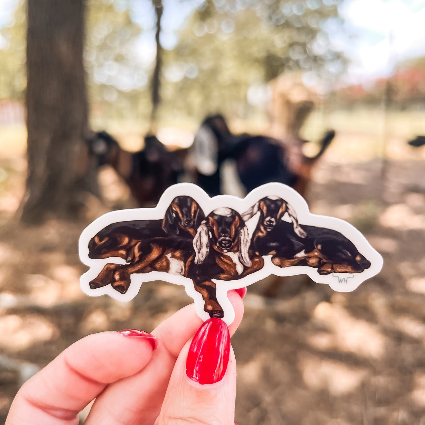 Baby Goat Gang Sticker