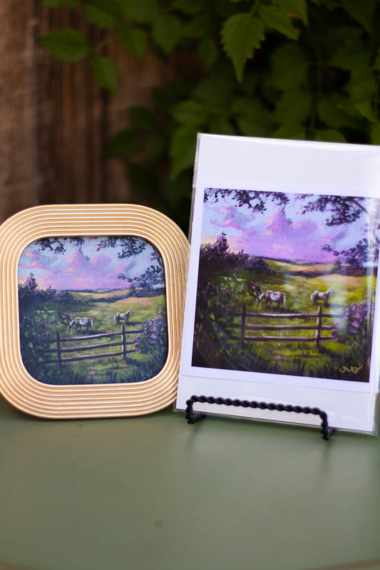 "Candy Ranch" Giclée Prints 5x5 inches