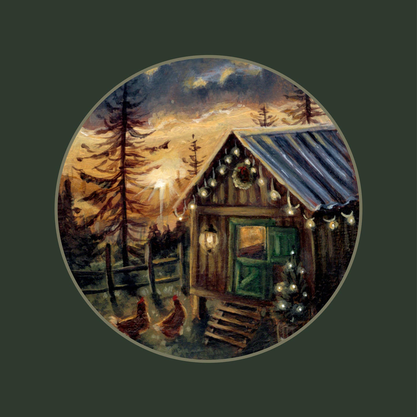 Christmas Coop Limited Giclée Print