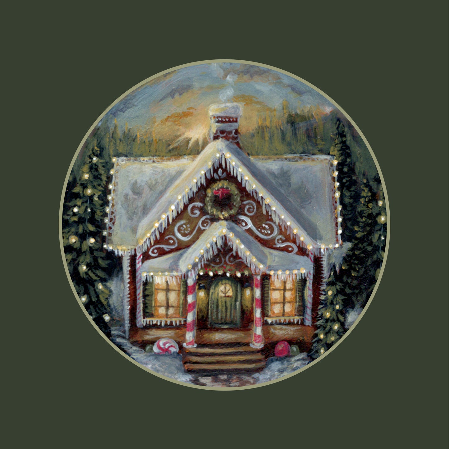 Gingerbread House Limited Giclée Print